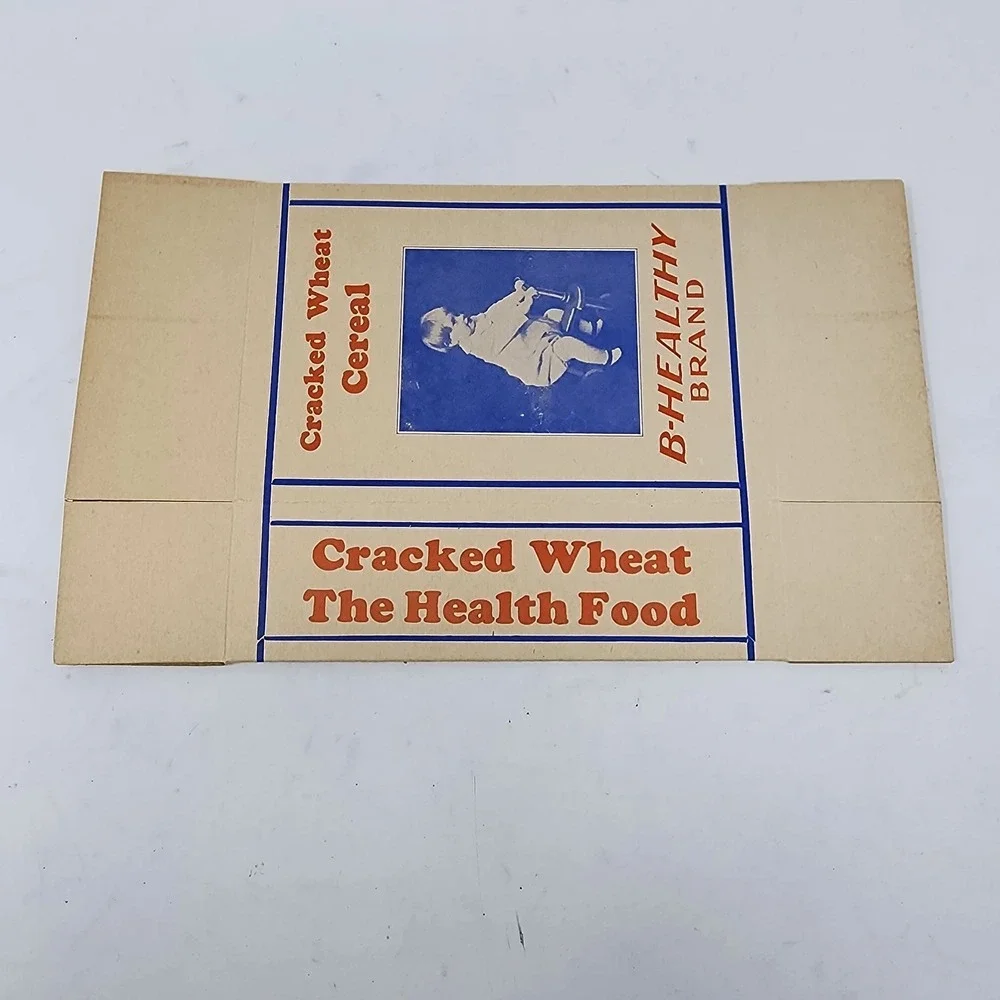 Vintage Dain-Tee Cereal Box B-Healthy Brand Plymouth‎ Food Products Connecticut